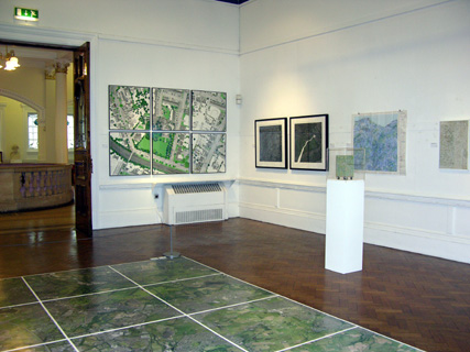 Mapping at Bury Art Gallery