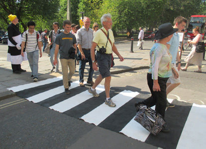 Portable Zebra Crossing Association by Ann Rapstoff, Philip Lee and Cally Trench