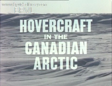 Hovercraft in the Canadian Arctic