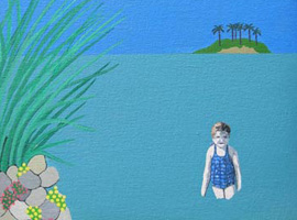 The Blue Swimming Costume and other paintings