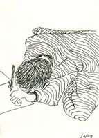 Drawing of 1 February 2004