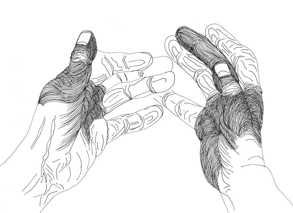 Left Hand, Right Hand III 140/871, Monday 22nd December 2025, 12.13-12.43 pm