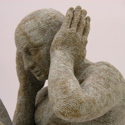 Zahed Tajeddin, Words  (2012), stoneware