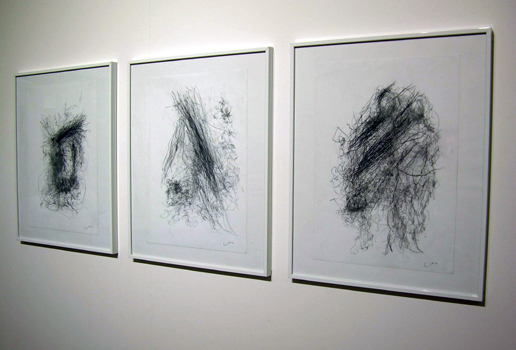 Jane Grisewood: Mapping Blindfold Slip I, II and III