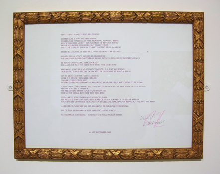 SILVIA ZIRANEK: (JUST) BE...(ING)