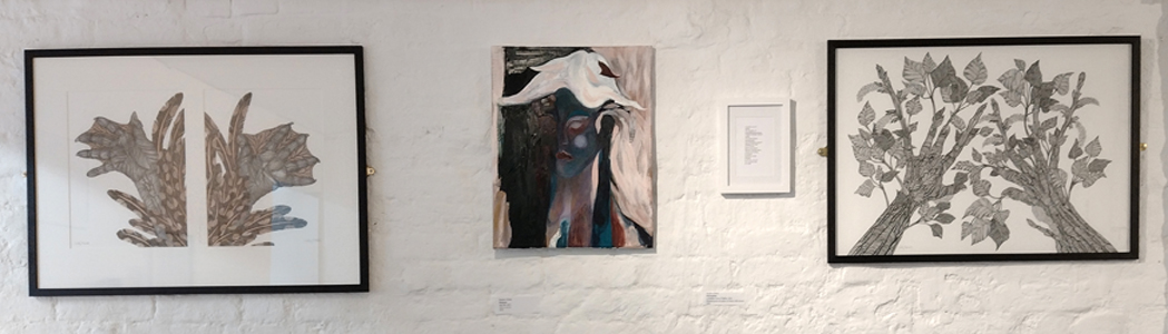 Work by Cally Trench and by Stephen S. White in Excappare
