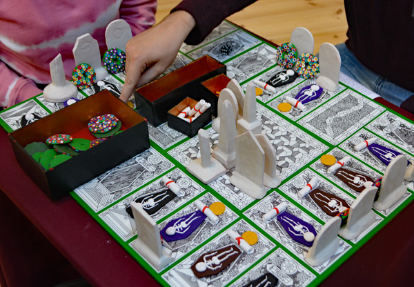 Gravestones and Dry Bones by Cally Trench