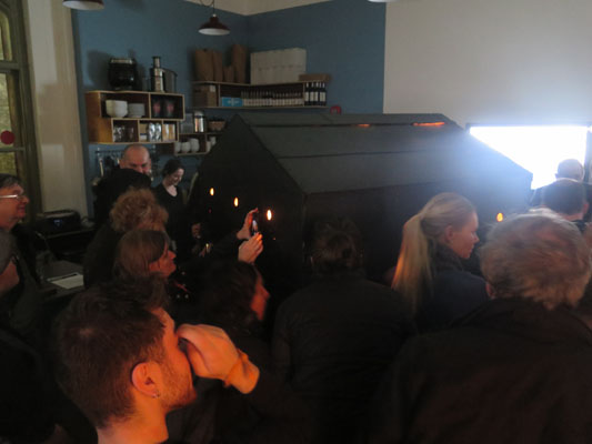 Peephole Hut by Cally Trench and Philip Lee
