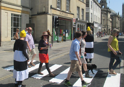 Portable Zebra Crossing Association by Ann Rapstoff, Philip Lee and Cally Trench