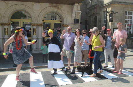 Portable Zebra Crossing Association by Ann Rapstoff, Philip Lee and Cally Trench