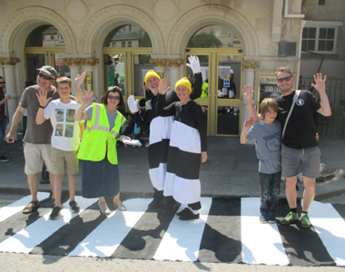 Portable Zebra Crossing Association by Ann Rapstoff, Philip Lee and Cally Trench