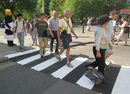 Portable Zebra Crossing Association by Ann Rapstoff, Philip Lee and Cally Trench