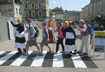 Portable Zebra Crossing Association by Ann Rapstoff, Philip Lee and Cally Trench
