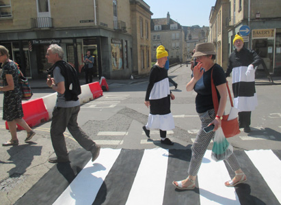 Portable Zebra Crossing Association by Ann Rapstoff, Philip Lee and Cally Trench
