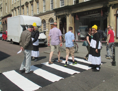 Portable Zebra Crossing Association by Ann Rapstoff, Philip Lee and Cally Trench