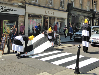 Portable Zebra Crossing Association by Ann Rapstoff, Philip Lee and Cally Trench