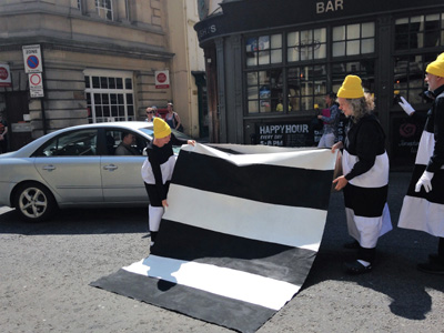 Portable Zebra Crossing Association by Ann Rapstoff, Philip Lee and Cally Trench