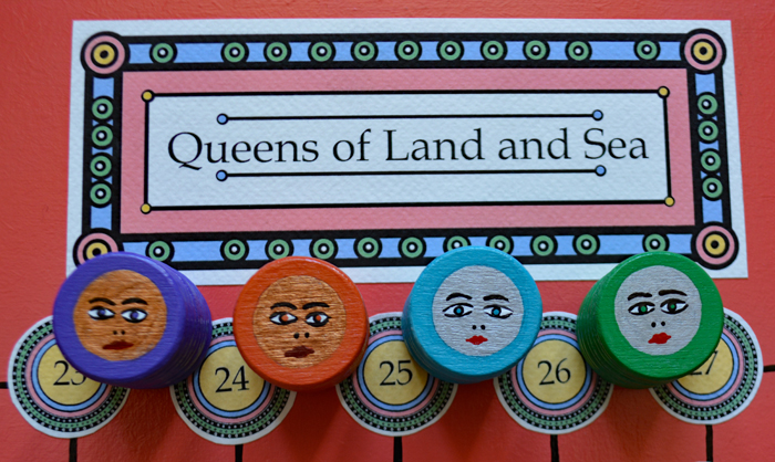 Queens of Land and Sea  by Cally Trench