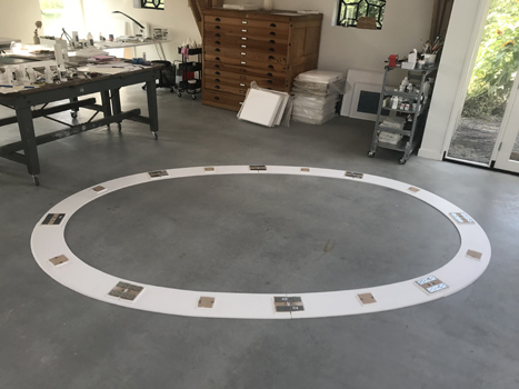 Tineke Bruijnzeels: Making the 'Circle' table
