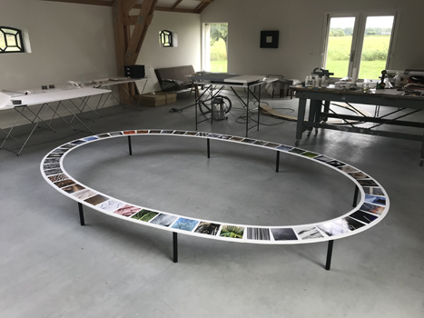 Tineke Bruijnzeels: Making the 'Circle' table