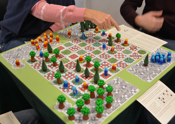 Trees versus Axemen by Cally Trench