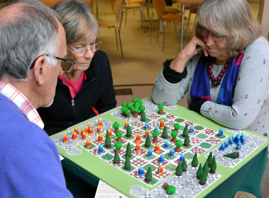 Trees versus Axemen by Cally Trench